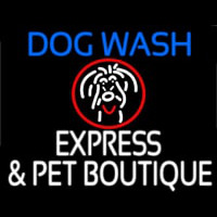 Dog Wash Neontábla