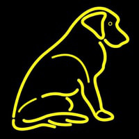 Dog With Logo Neontábla