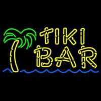 Dolphin Tiki Bar Neontábla