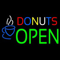 Donuts Open Neontábla