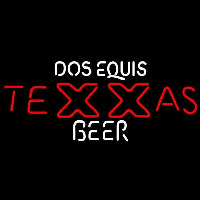 Dos Equis TeXXas Beer Sign Neontábla