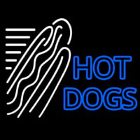 Double Stroke Hot Dogs Neontábla