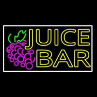 Double Stroke Juice Bar With Grapes Neontábla