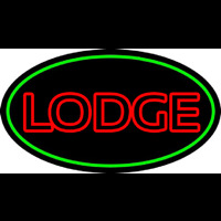 Double Stroke Lodge Neontábla