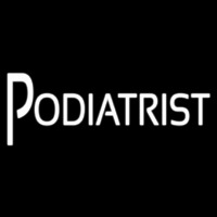 Double Stroke Podiatrist Neontábla