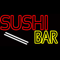 Double Stroke Sushi Bar  Neontábla