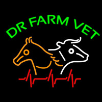 Dr Farm Vet Neontábla