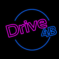 Drive 4b Neontábla