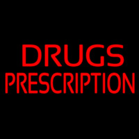 Drugs Prescription Neontábla