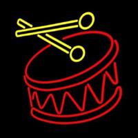 Drum Stick Logo Neontábla