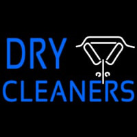 Dry Cleaners With Shirt Logo Neontábla