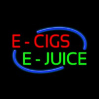 E Cigs E Juice Neontábla