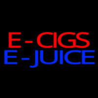 E Cigs E Juice Neontábla