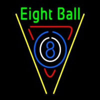 Eight Ball Pool Bar Neontábla