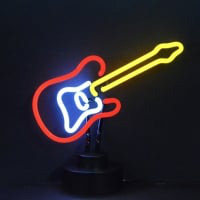 Electric Guitar Desktop Neontábla