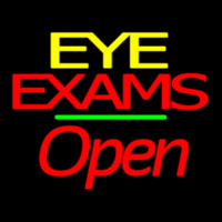 Eye E ams Open Green Line Neontábla