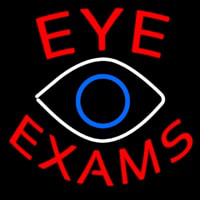 Eye E ams With Eye Logo Neontábla