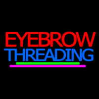 Eyebrow Threading Neontábla
