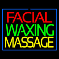 Facial Wa ing Massage Neontábla