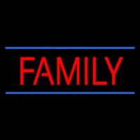 Family Neontábla
