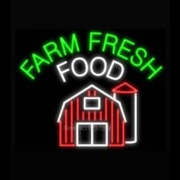 Farm Fresh Food Neontábla