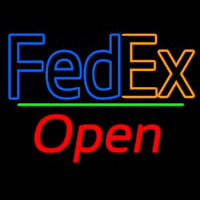 Fede  Logo With Open 2 Neontábla