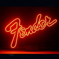 Fender Neontábla