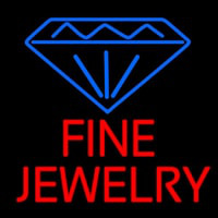 Fine Jewelry Block Neontábla