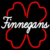 Finnegans And Clover Beer Sign Neontábla