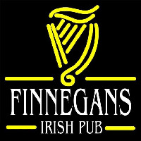 Finnegans Irish Pub Beer Sign Neontábla