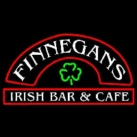 Finnegans Round Te t Beer Sign Neontábla