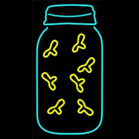 Fireflies In A Jar Neontábla