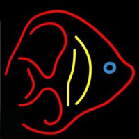 Fish Logo Seafood  Neontábla