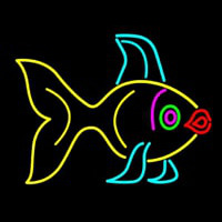 Fish With Lips Neontábla