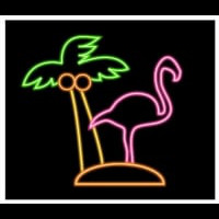 Flamingo Palm Neontábla