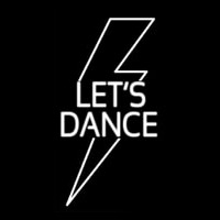 Flash Lets Dance Neontábla
