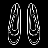 Flat Shoes Neontábla
