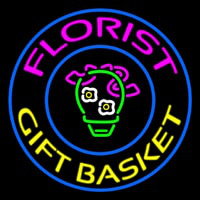 Florist Gifts Baskets Logo Neontábla