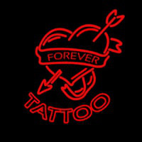 Forever Tattoo Neontábla