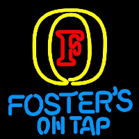 Fosters On Tap Beer Sign Neontábla