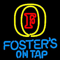 Fosters On Tap Beer Sign Neontábla