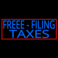 Free Filing Ta es Neontábla