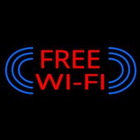 Free Wi Fi Neontábla