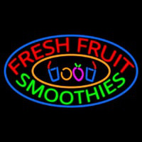 Fresh Fruit Smoothies Neontábla