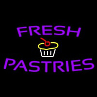Fresh Pastries Neontábla