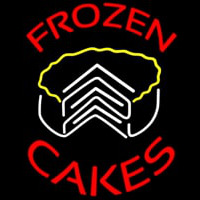 Frozen Cakes Birthday Dessert Neontábla