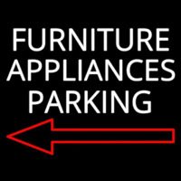 Furniture Appliances Parking Neontábla