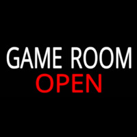 Game Room Open Real Neon Glass Tube Neontábla