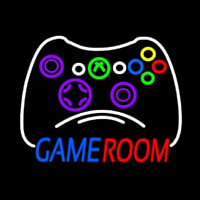 Game Room Xbo  Controller Neontábla