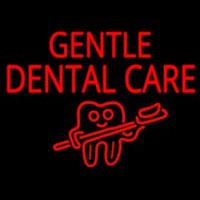 Gentle Dental Care Neontábla